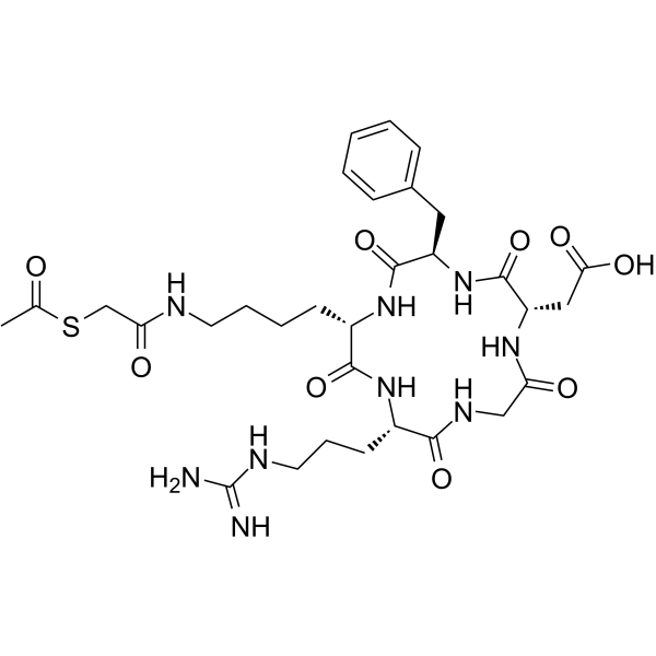 cRGDfK-thioacetyl ester 393781-65-2